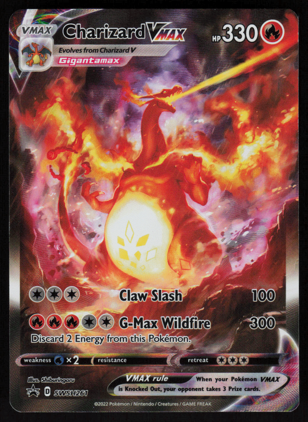 Charizard VMAX Promo SWSH: Sword & Shield Promo Cards SWSH261 NM