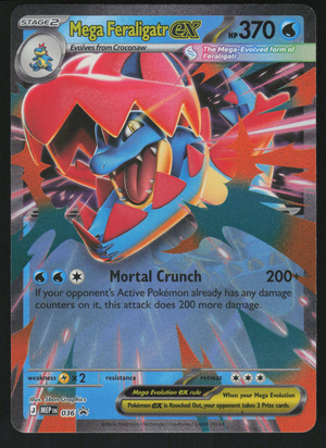 Mega Feraligatr ex Black Star Promo 036 NM