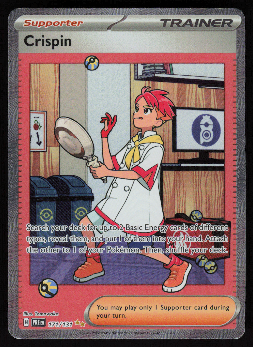 Crispin Special Illustration Rare SV: Prismatic Evolutions 171/131 NM