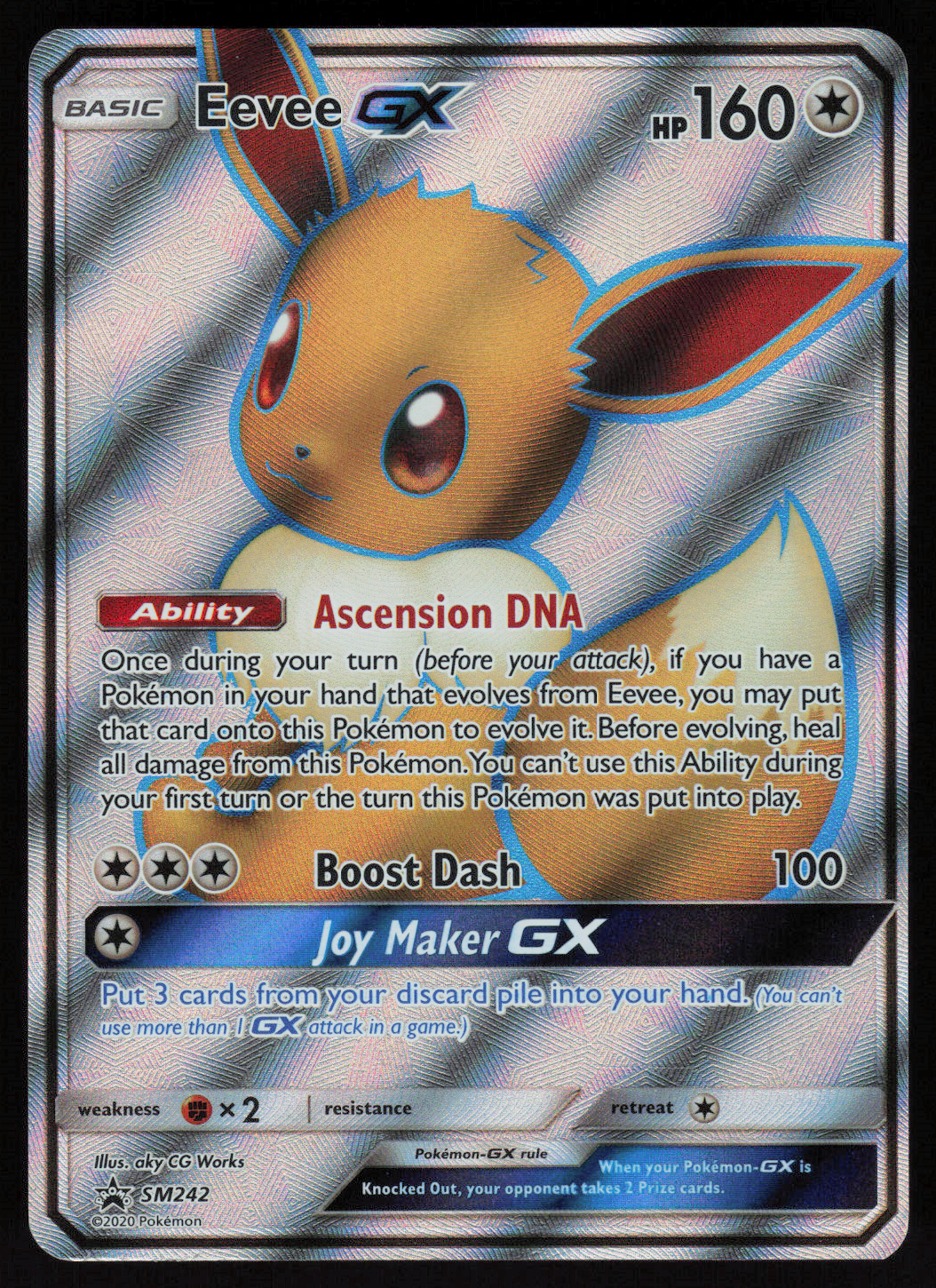 Eevee GX Promo SM Promos SM242 LP
