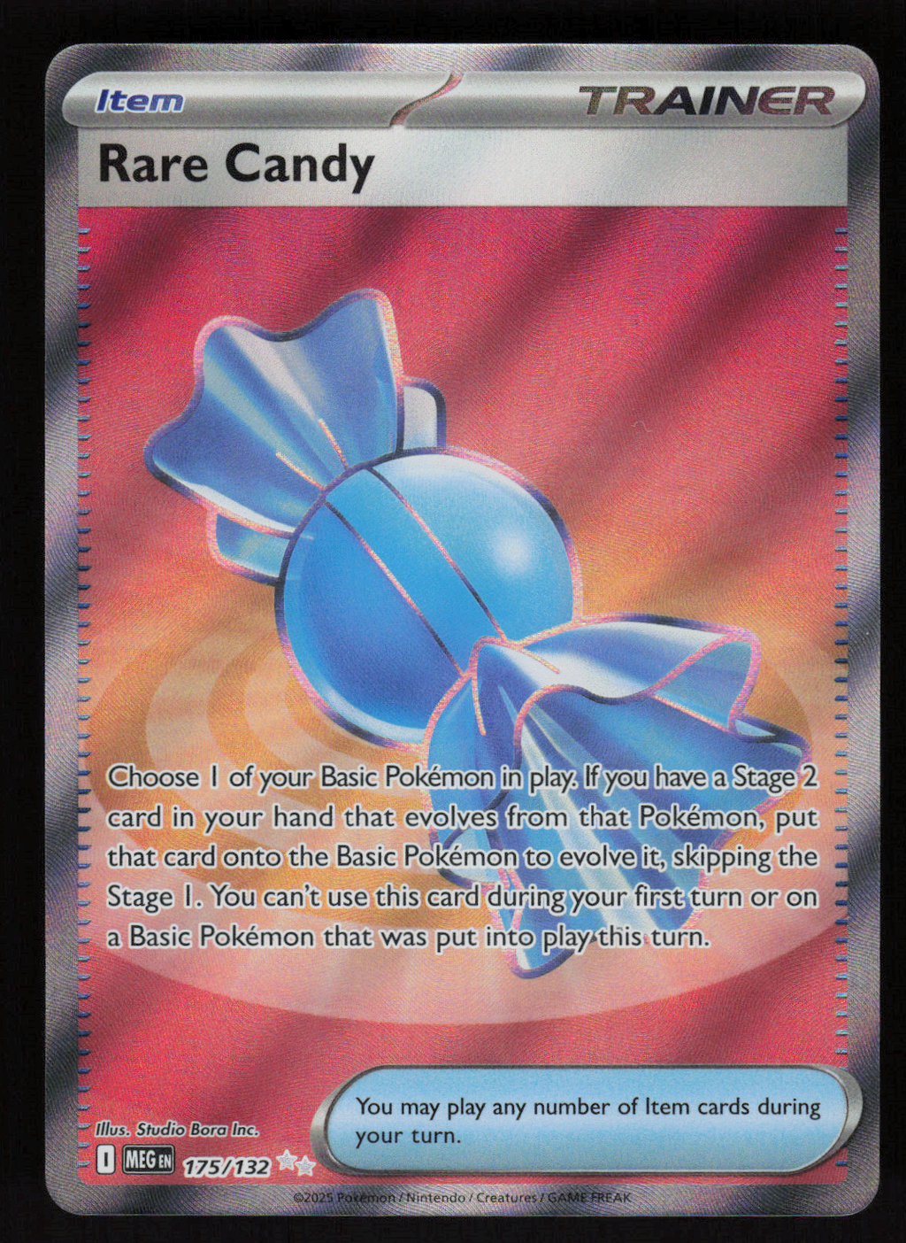 Rare Candy - Ultra Rare ME01: Mega Evolution 175/132 NM