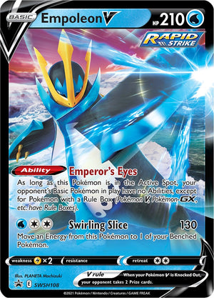 Empoleon V - SWSH108 Promo SWSH: Sword & Shield Promo Cards SWSH108