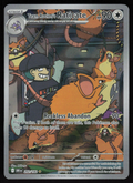 Team Rocket's Raticate Illustration Rare SV10: Destined Rivals 202/182 NM