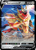 Zamazenta V Ultra Rare SWSH09: Brilliant Stars 105/172