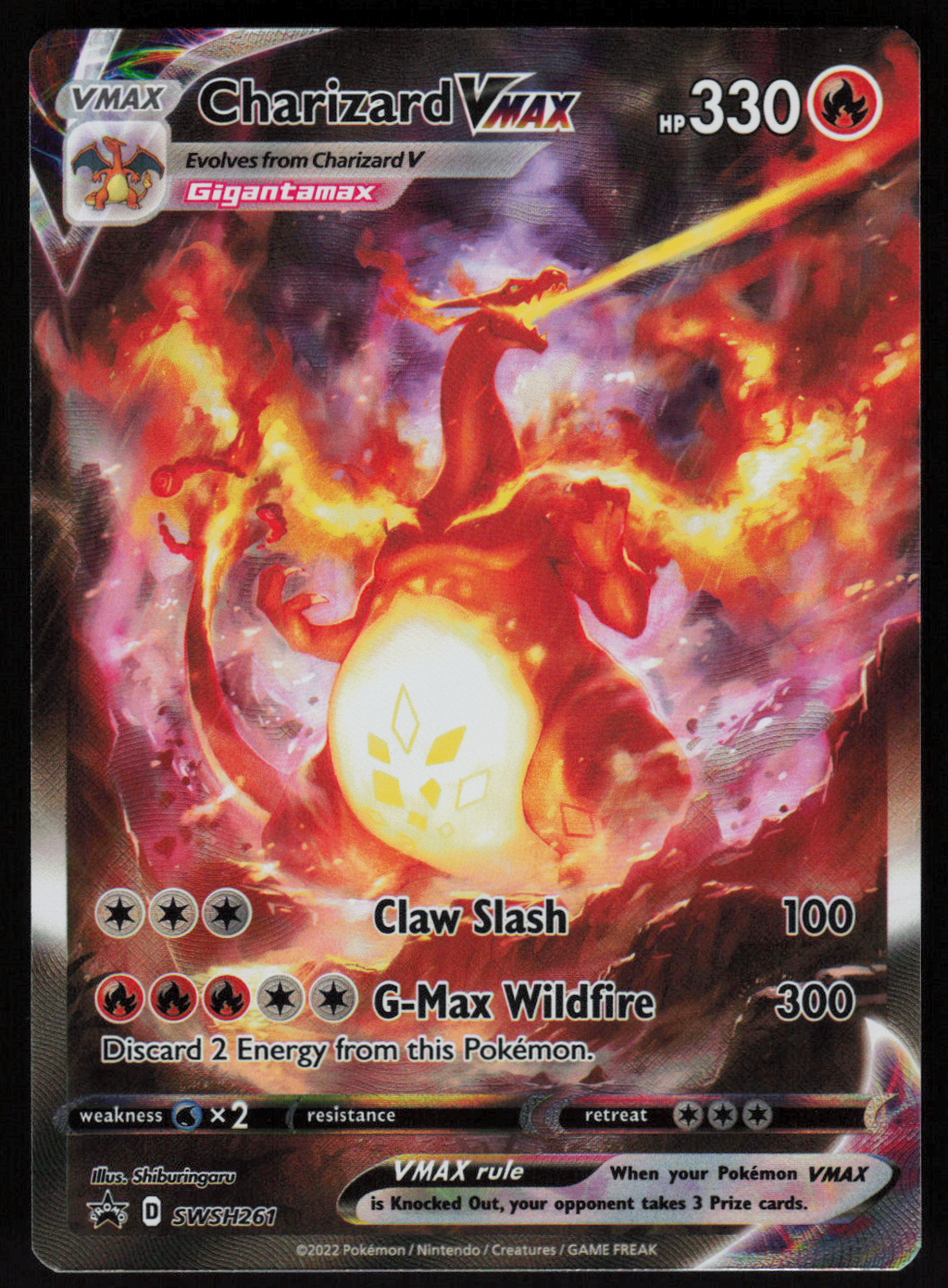 Charizard VMAX Promo SWSH: Sword & Shield Promo Cards SWSH261 NM