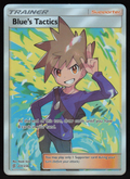 Blue's Tactics (Full Art) Ultra Rare SM - Unified Minds 231/236 NM