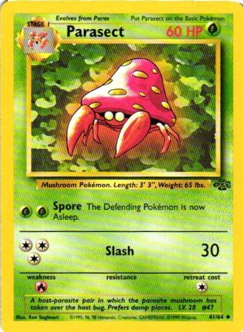 Parasect Uncommon Jungle 41/64