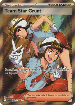 Team Star Grunt - 242/198 Ultra Rare SV01: Scarlet & Violet Base Set 242/198