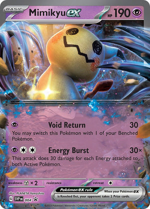 Mimikyu ex - 004 Promo SV: Scarlet & Violet Promo Cards 004