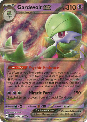 Gardevoir ex - 086/198 Double Rare SV01: Scarlet & Violet Base Set 086/198