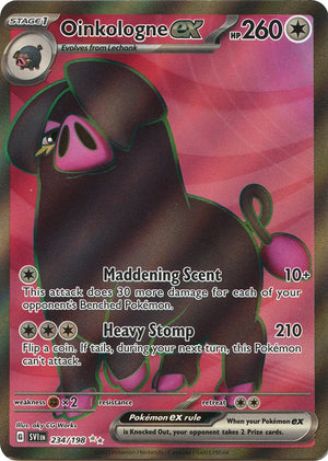 Oinkologne ex - 234/198 Ultra Rare SV01: Scarlet & Violet Base Set 234/198