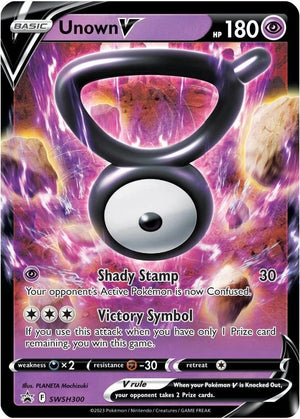 Unown V - SWSH300 Promo SWSH: Sword & Shield Promo Cards SWSH300
