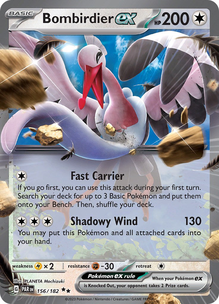 Bombirdier ex Double Rare SV04: Paradox Rift 156/182