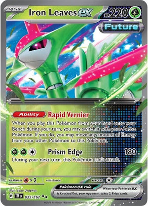 Iron Leaves ex - 025/162 Double Rare SV05: Temporal Forces 025/162