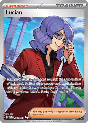 Lucian - 208/167 Ultra Rare SV06: Twilight Masquerade 208/167