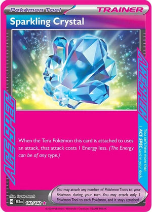Sparkling Crystal ACE SPEC Rare SV07: Stellar Crown 142/142