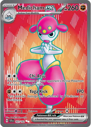 Medicham ex - 161/142 Ultra Rare SV07: Stellar Crown 161/142