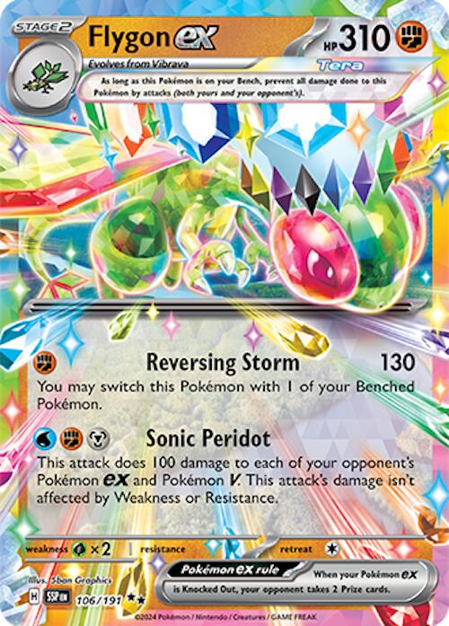 Flygon ex - 106/191 Double Rare SV08: Surging Sparks 106/191