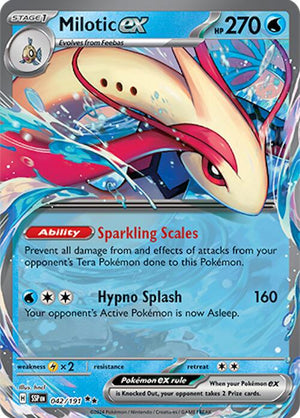 Milotic ex - 042/191 Double Rare SV08: Surging Sparks 042/191
