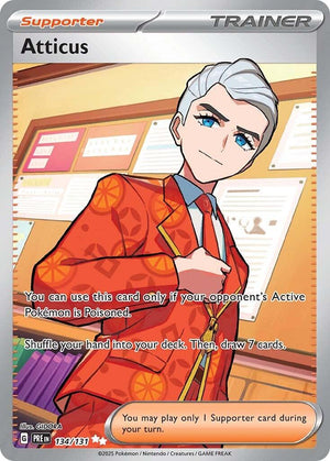 Atticus - 134/131 Ultra Rare SV: Prismatic Evolutions 134/131