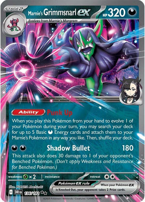 Marnie's Grimmsnarl ex Double Rare SV10: Destined Rivals 136/182