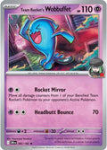 Team Rocket's Wobbuffet Rare SV10: Destined Rivals 082/182