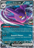 Team Rocket's Crobat ex - 122/182 Double Rare SV10: Destined Rivals 122/182