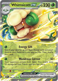 Whimsicott ex Double Rare SV: White Flare 005/086