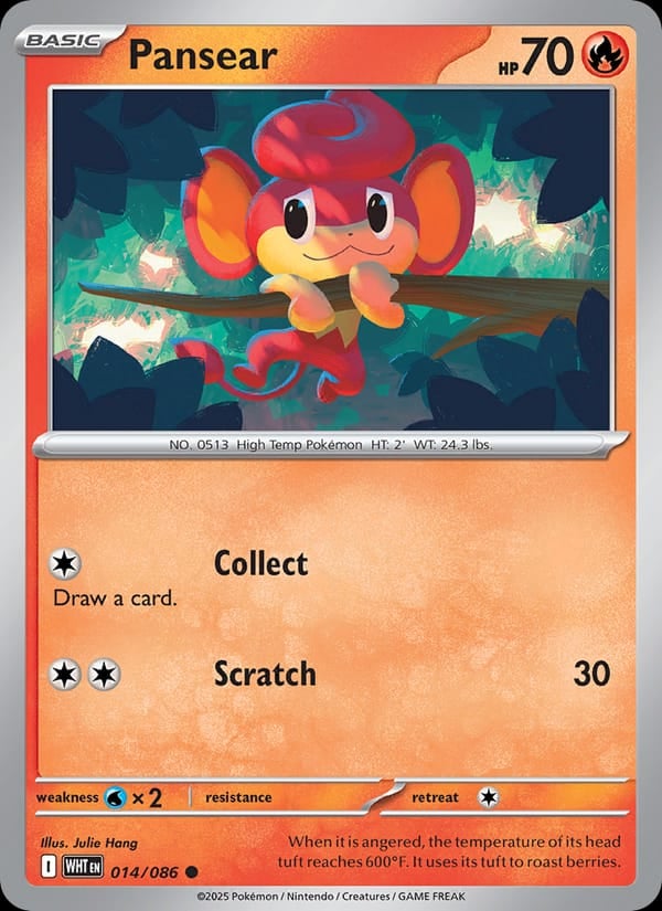 Pansear (Poke Ball Pattern)