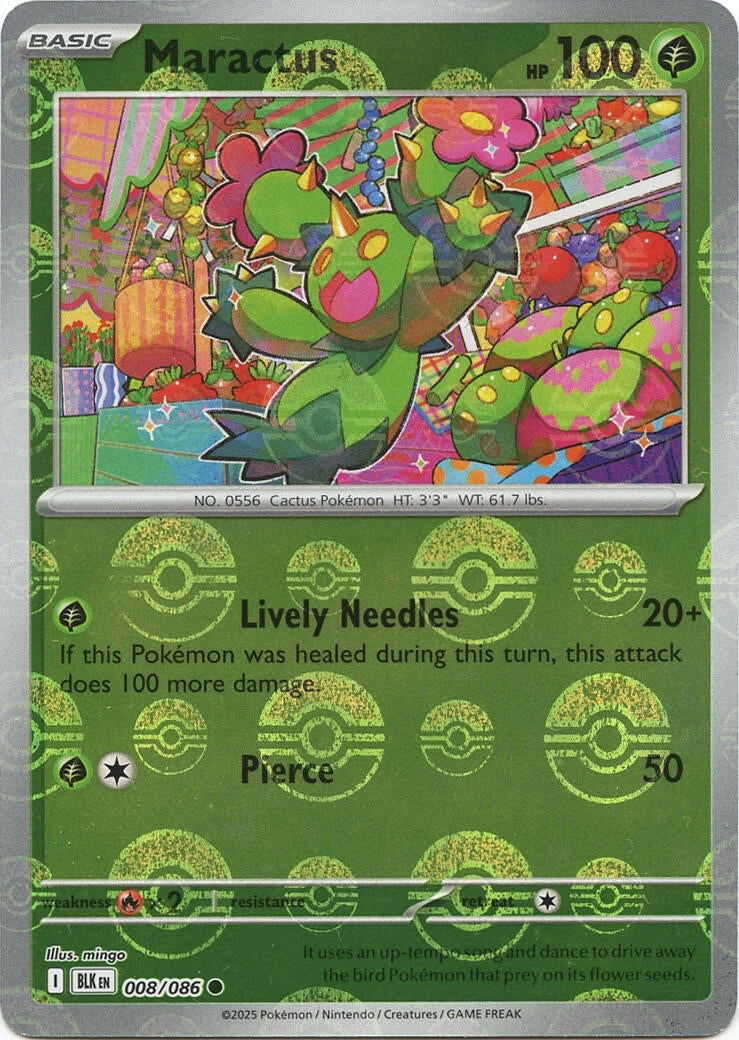 Maractus (Poke Ball Pattern)