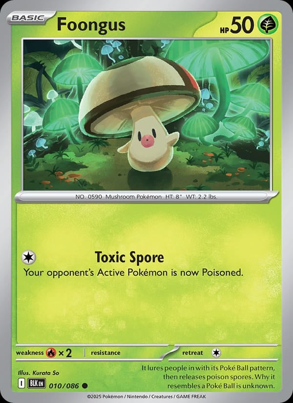 Foongus (Poke Ball Pattern)
