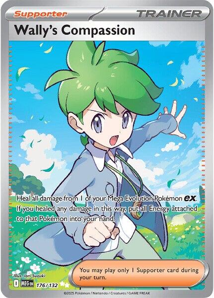 Wally's Compassion - 176/132 Ultra Rare ME01: Mega Evolution 176/132