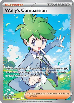Wally's Compassion - 176/132 Ultra Rare ME01: Mega Evolution 176/132