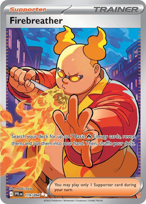 Firebreather - 119/094 Ultra Rare ME02: Phantasmal Flames 119/094