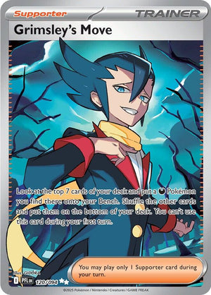 Grimsley's Move - 120/094 Ultra Rare ME02: Phantasmal Flames 120/094