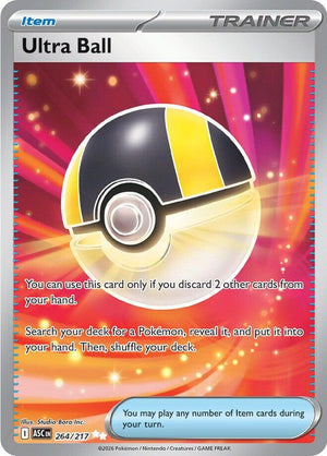 Ultra Ball - 264/217 Ultra Rare ME: Ascended Heroes 264/217