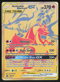 Reshiram & Charizard GX - Promo SM Promos SM247 NM