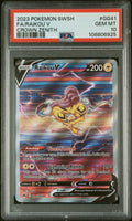 2023 POKEMON SWORD AND SHIELD CROWN ZENITH #GG41 FULL ART/RAIKOU V PSA 10
