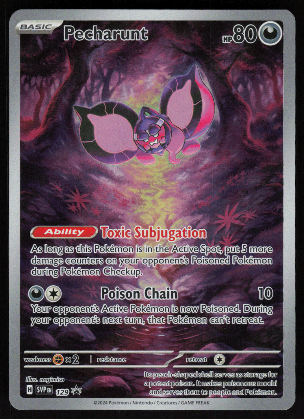 Pecharunt - Promo SV: Scarlet & Violet Promo Cards 129 NM