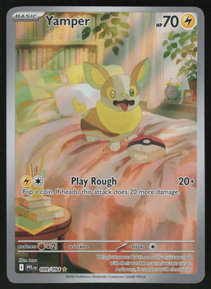 Yamper - Illustration Rare ME02: Phantasmal Flames 099/094 NM