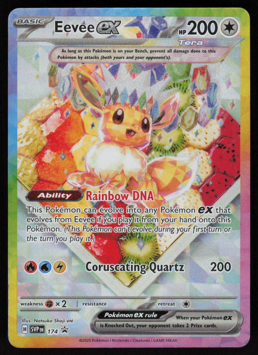 Eevee ex Promo SV: Scarlet & Violet Promo Cards 174 NM
