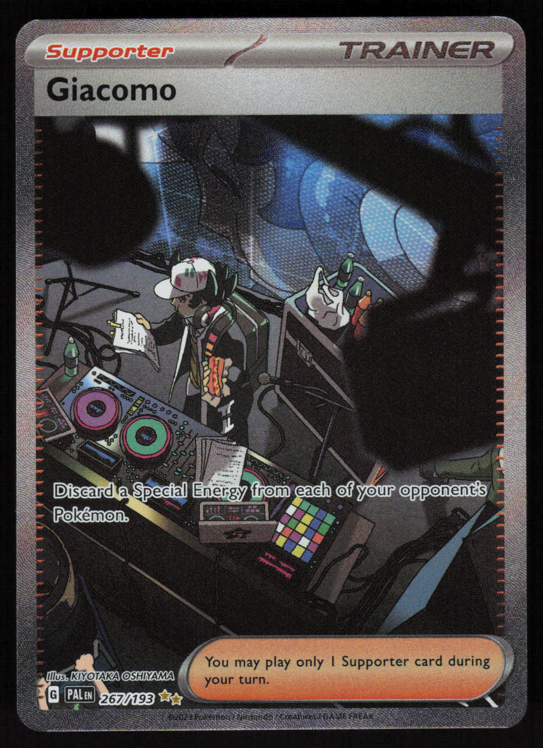 Giacomo Special Illustration Rare SV02: Paldea Evolved 267/193 NM