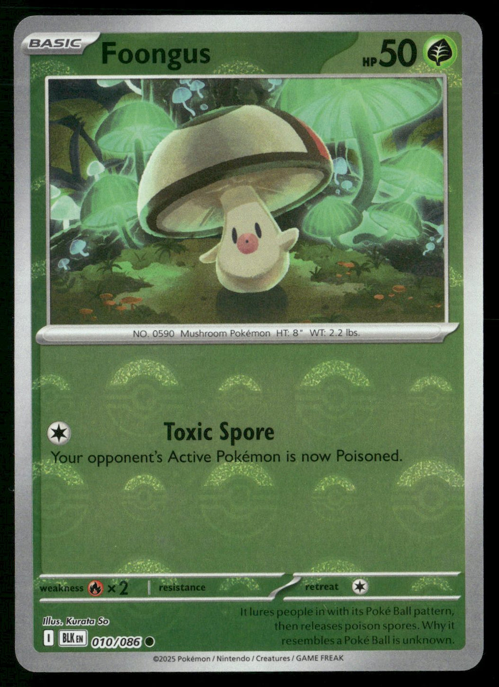 Foongus (Poke Ball Pattern)