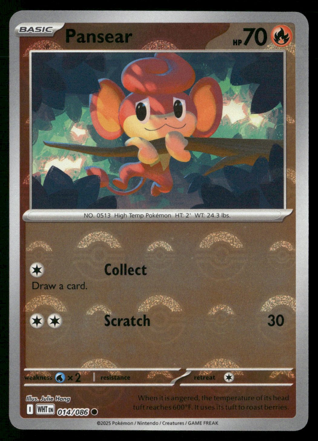 Pansear (Poke Ball Pattern)