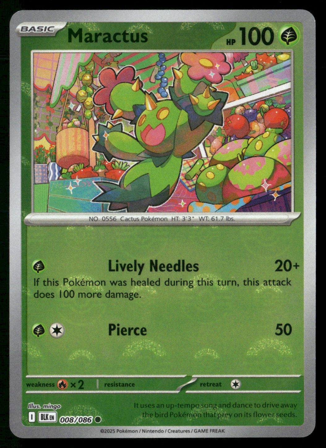 Maractus (Poke Ball Pattern)