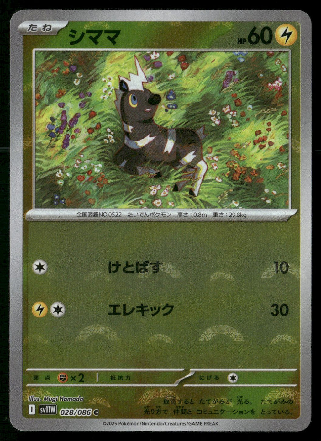 Blitzle - 028/086 (Poke Ball Pattern)