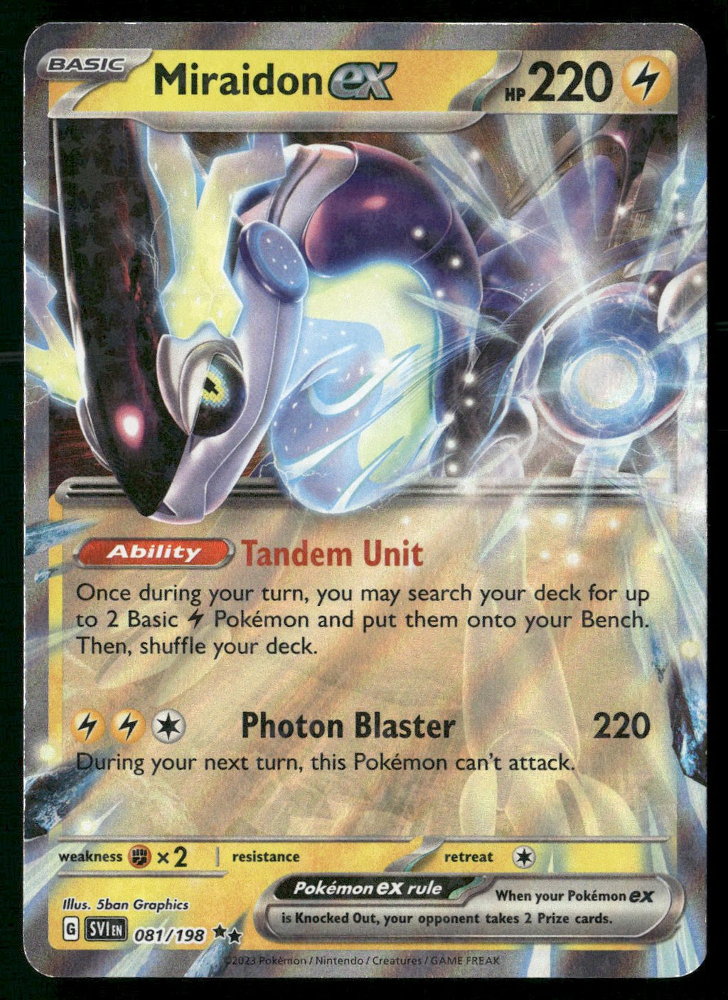 Miraidon ex - 081/198