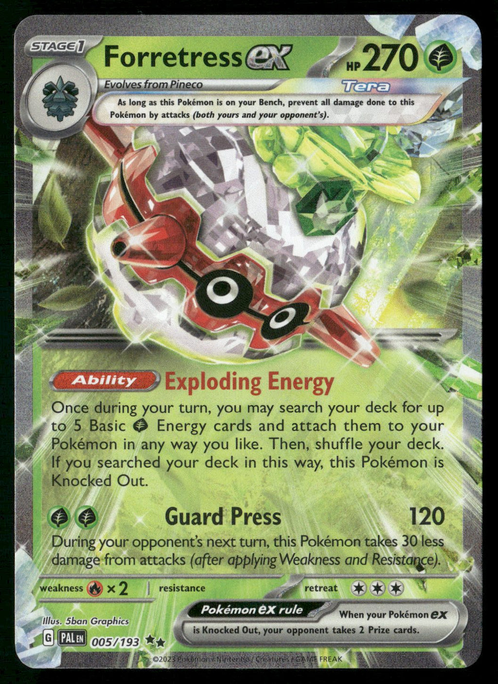 Forretress ex - 005/193