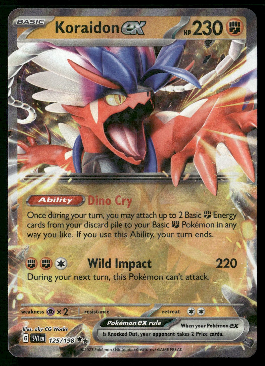 Koraidon ex - 125/198