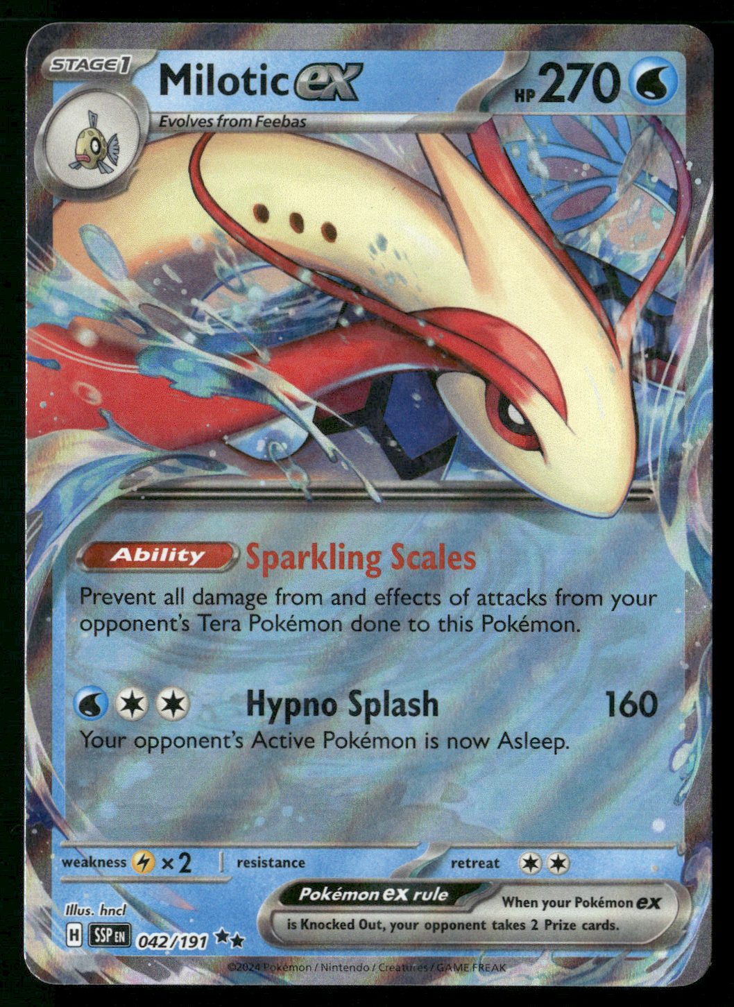 Milotic ex - 042/191